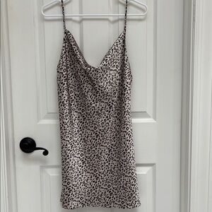 Polly Animal Print Dress